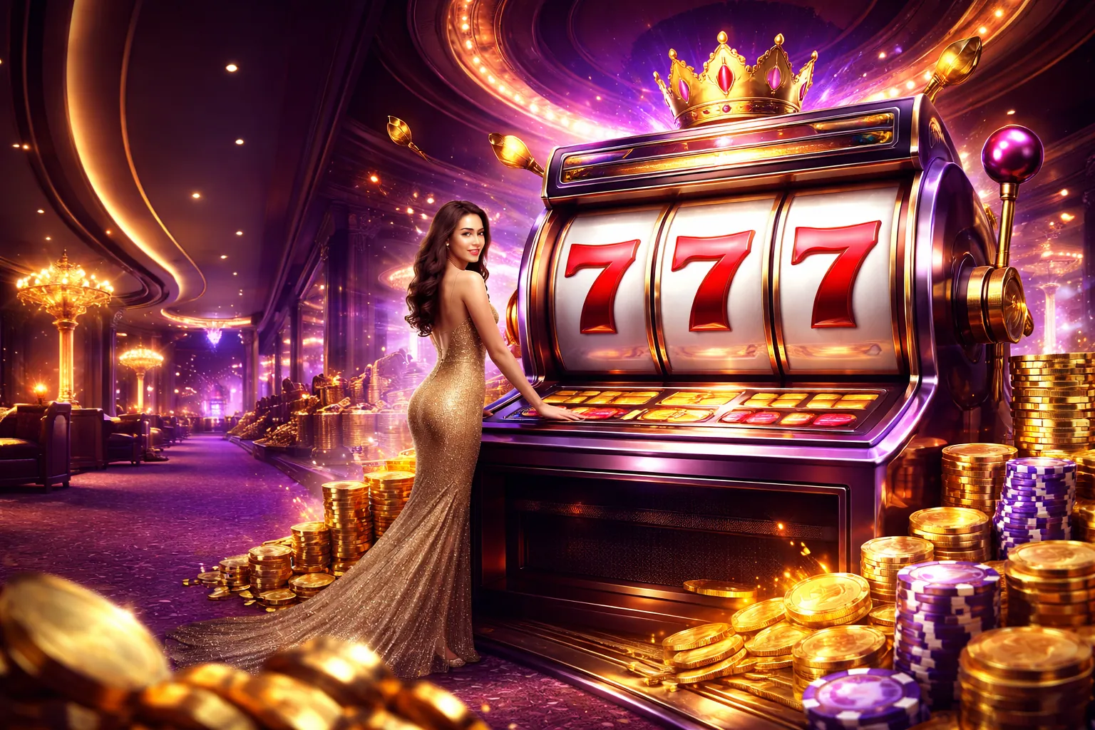 Hình ảnh chính của trang trò chơi slot